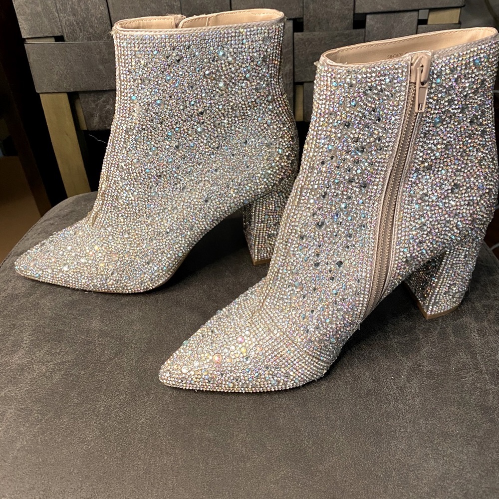 Betsey Johnson heels boots booties